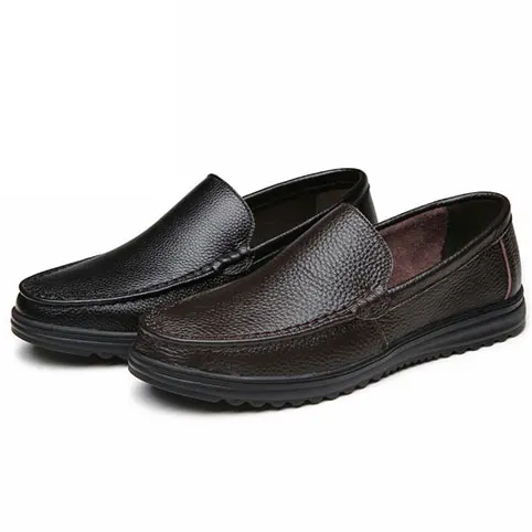 Black brown man leather shoe brand mens shoes stock wholesale