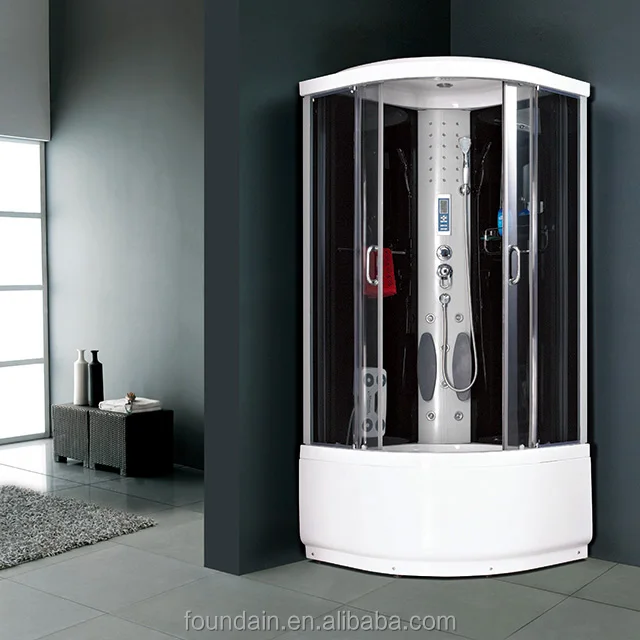 shower room with multifunctional control panel