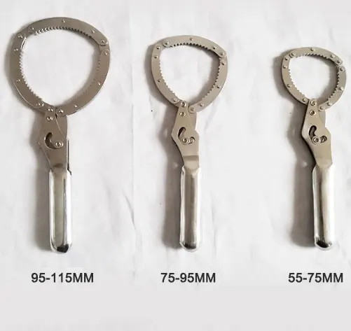 Handcuff-type craftsman universal oil filter wrench for sale