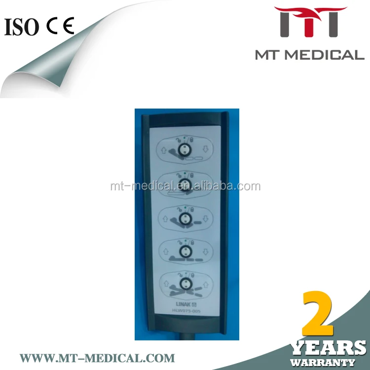 Здоровья Лучшая цена медицинский портативный три функции электрический древесины больничной койке