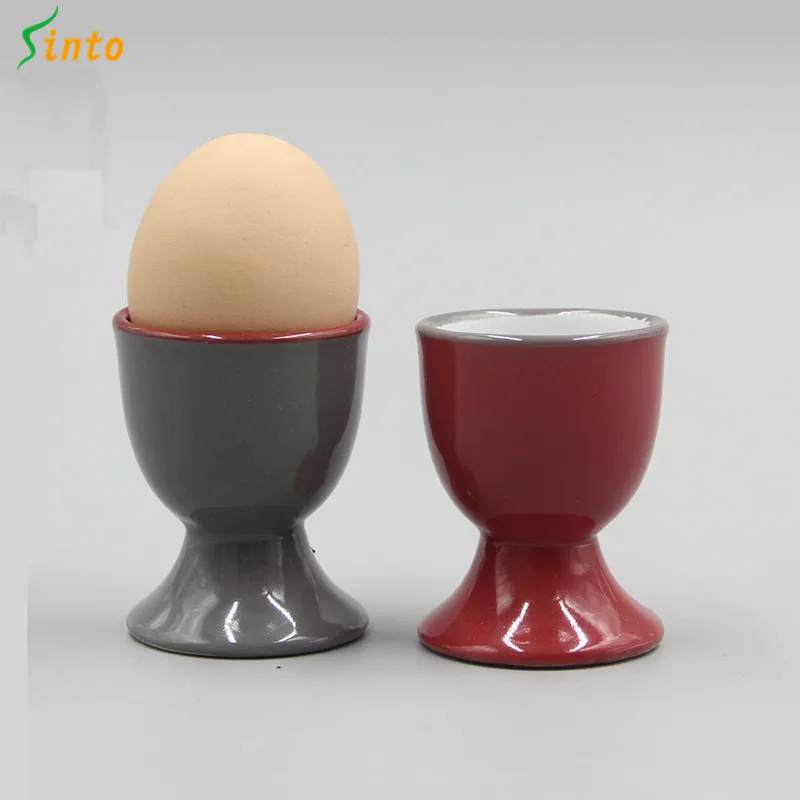 Microwave cooking food safety lead and cadmium free ceramic porcelain egg cup