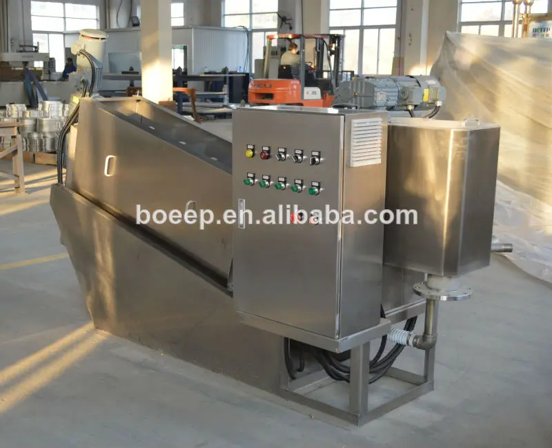 винт обезвоживания осадка машина для chemail и промышленности расточитель воды