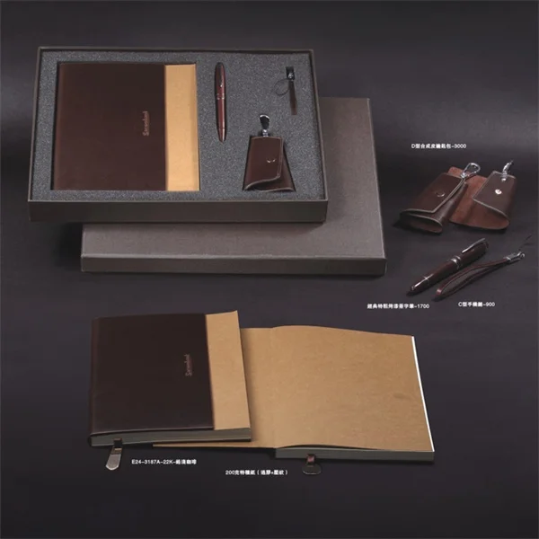 9 ring custom made decorative keyboard stickers Snap fastener logo note book  notebook calendar loose leaf pu leeather journal