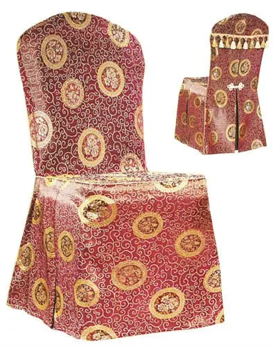 
Wholesale Red wedding banquet chair cover 