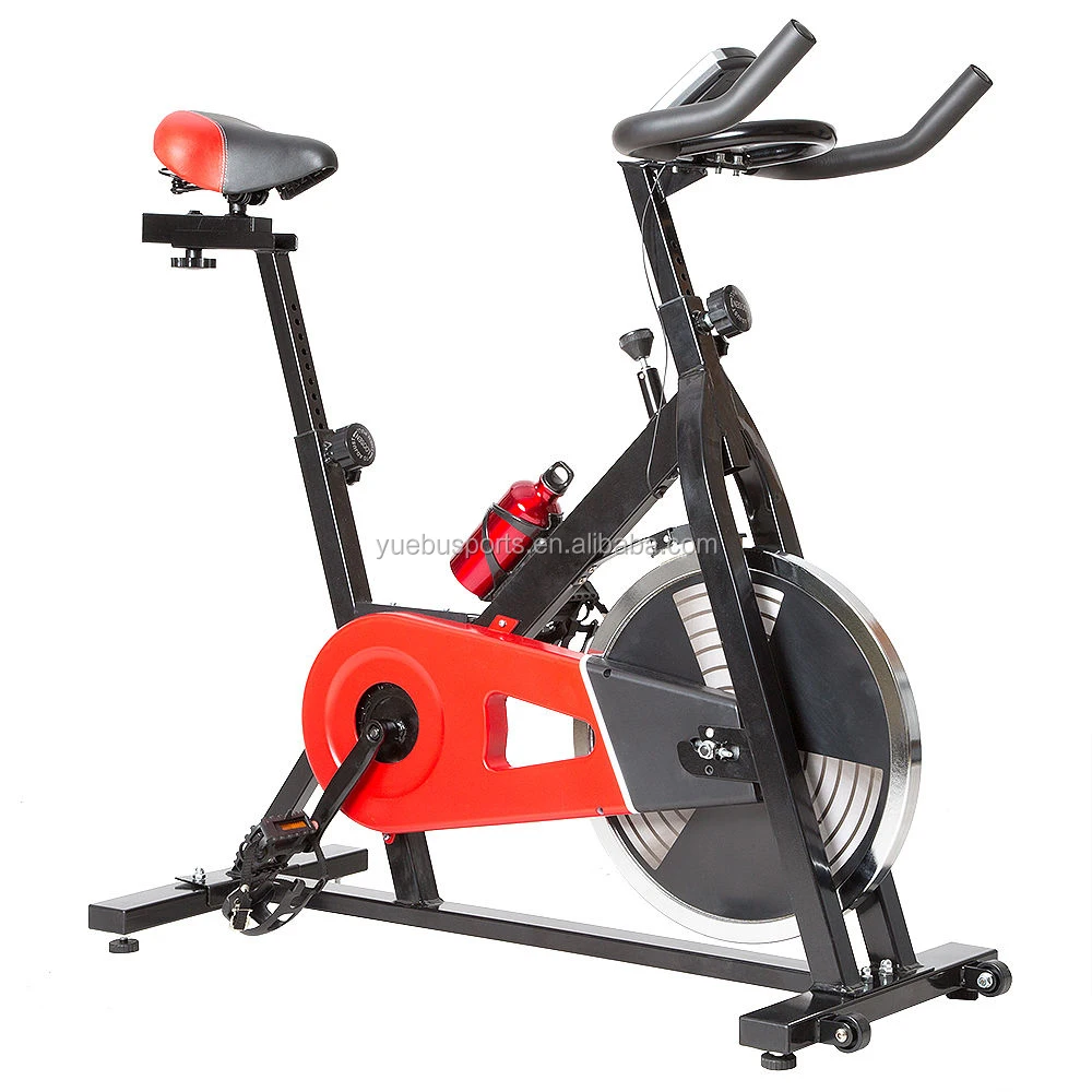 
Yuebu Sports Indoor Cycle Trainer YB-S1000 with Computer Monitor and Heart Pulse Sensors 