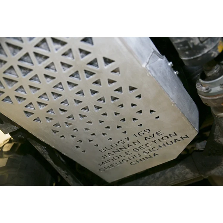 
Jeep wrangler JL aluminum alloy engine gearbox skid plate 