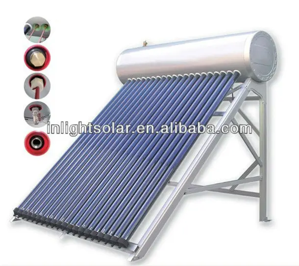 Domestic Use Heat Pipe Solar Water Heaters(Manufacturer)