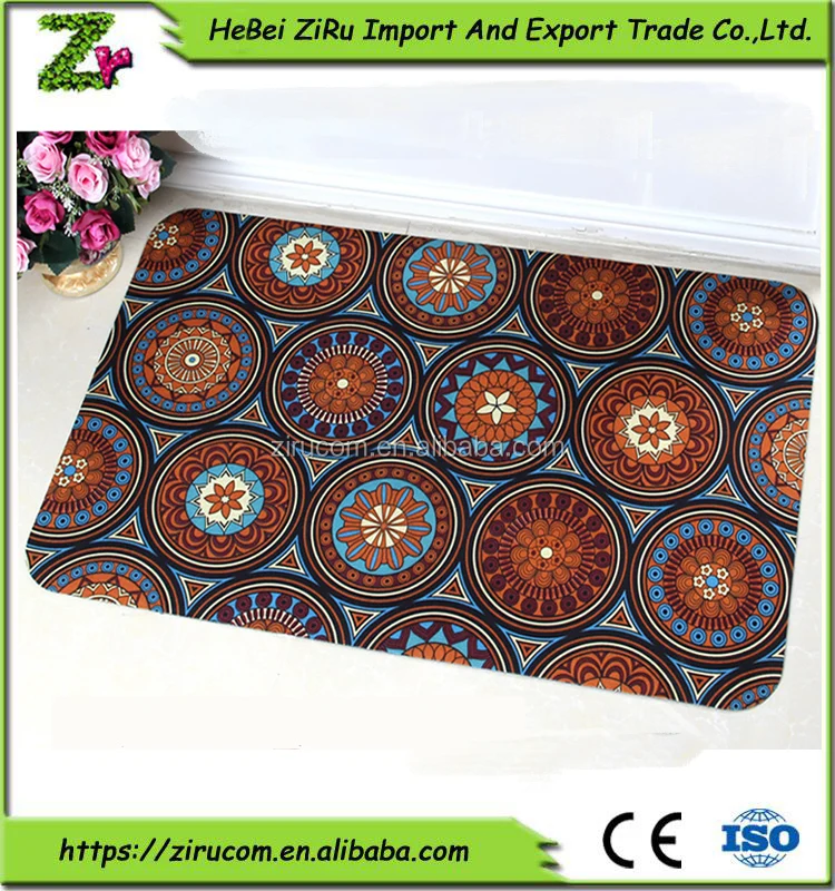 3D Custom Printing Soft Floor Mat Mats &rugs& Carpets 2017 New 3g Design 3D Carpet Pvc Print Coil Mat Pvc Door Mat Pvc Carpet