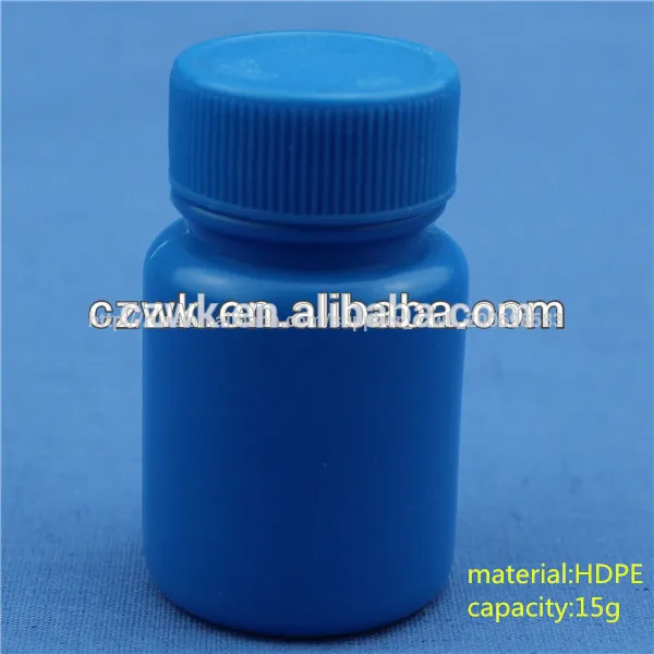 горячее надувательство 15g hdpe пластиковые медицины бутылку таблетки