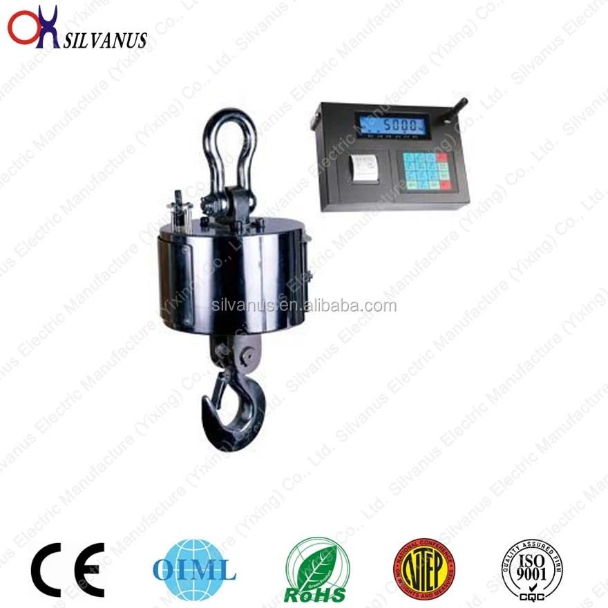 Горячая Беспроводной Передачи Электроники Крановые Весы 30 тонн, кран масштаба 30 т