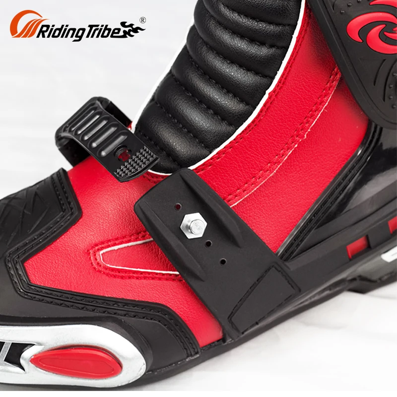 New Product Sport Riding Touring Ladies Black Moto Best Motorcycle Boots For Short Rider
