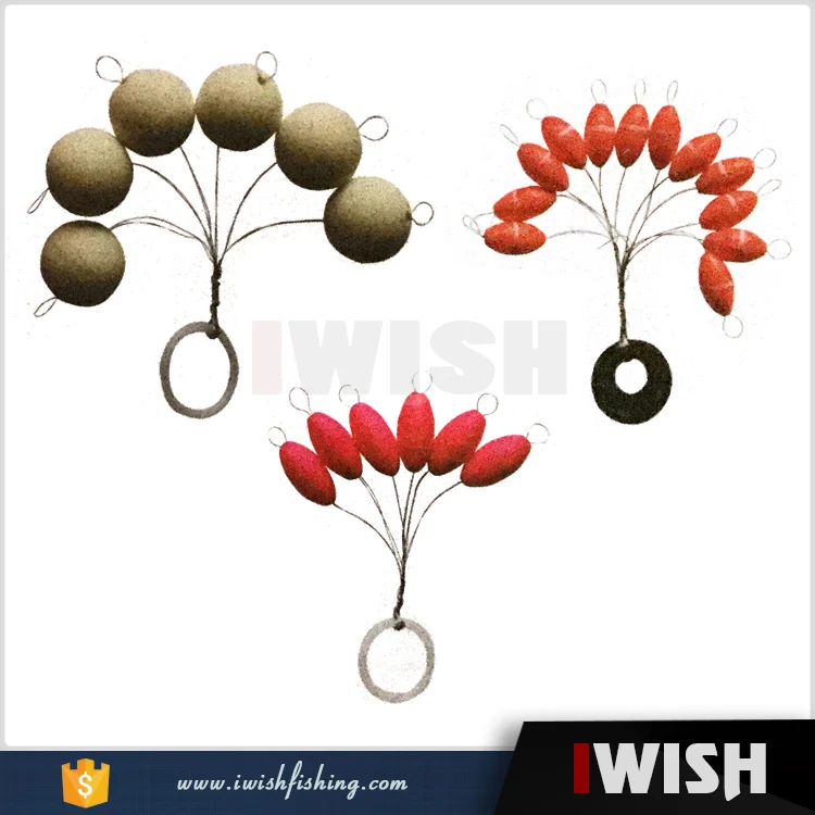 Small Assortment Sea Float Rubber Fishing Bobber Stopper For Wholesale