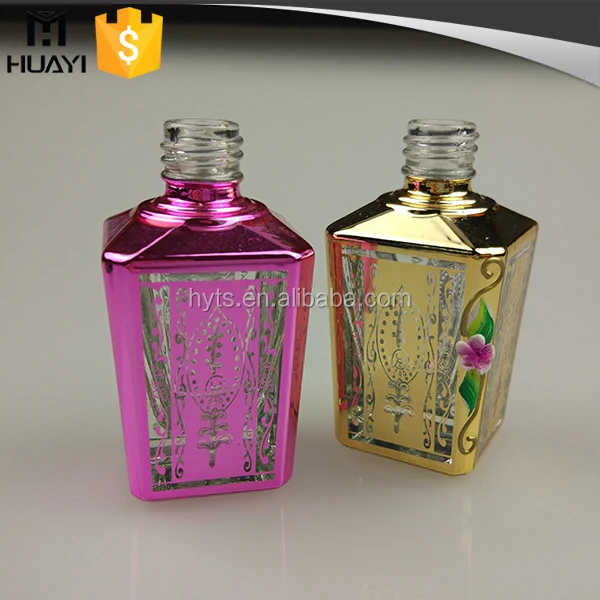 15ml custom made UV coating unique empty gel nail polish bottle