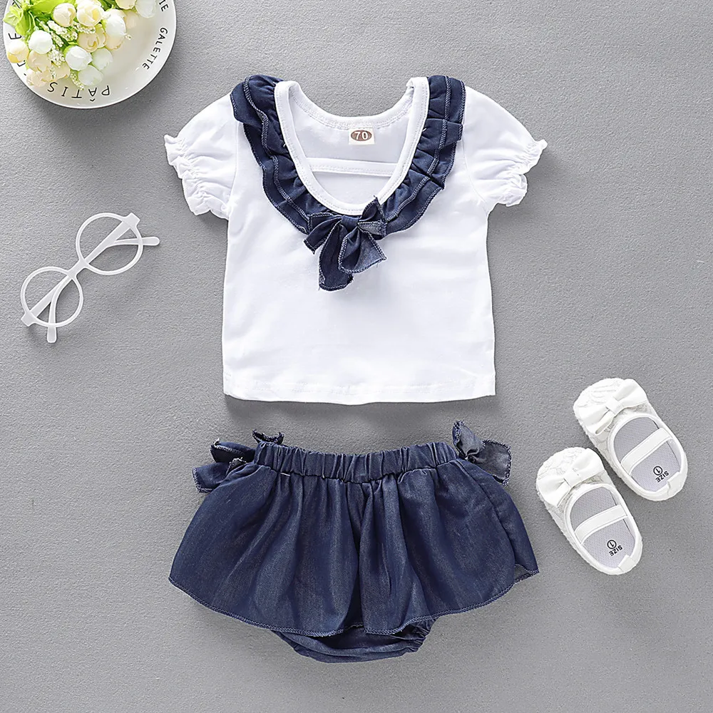 
 Liou, детские летние наряды, комплекты одежды для девочек  