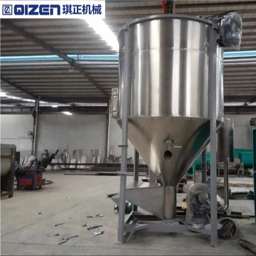 Пластиковый блендер вертикального цвета для нагрева и сушки, 1000 кг