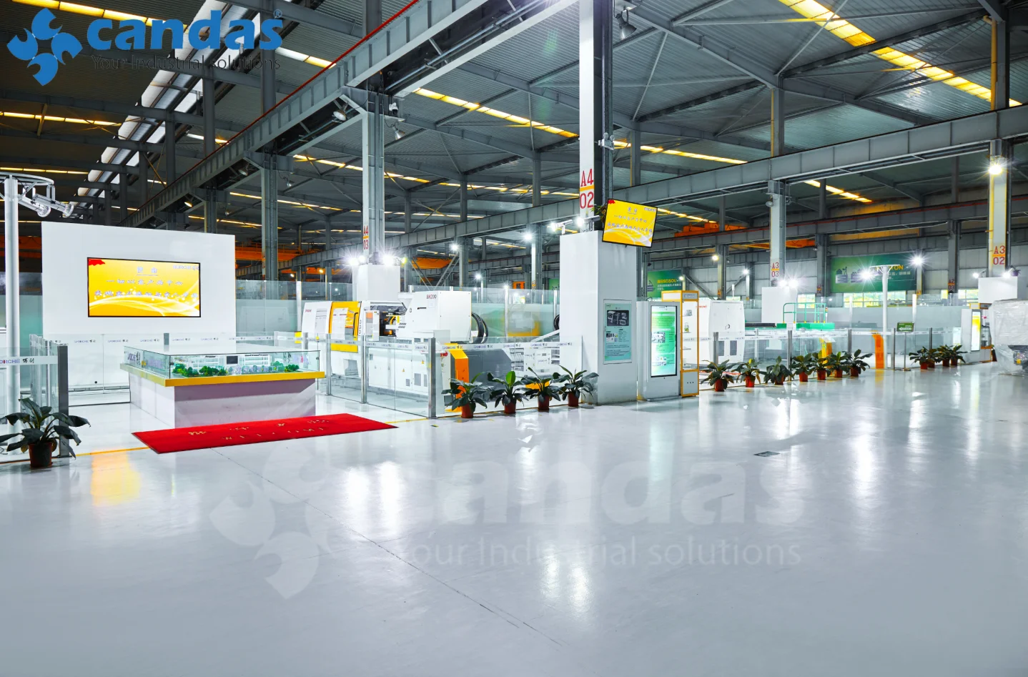 Candas servo 300ton PET bottle preform making, plastic bottle parison energy saving high performanceinjection molding machine