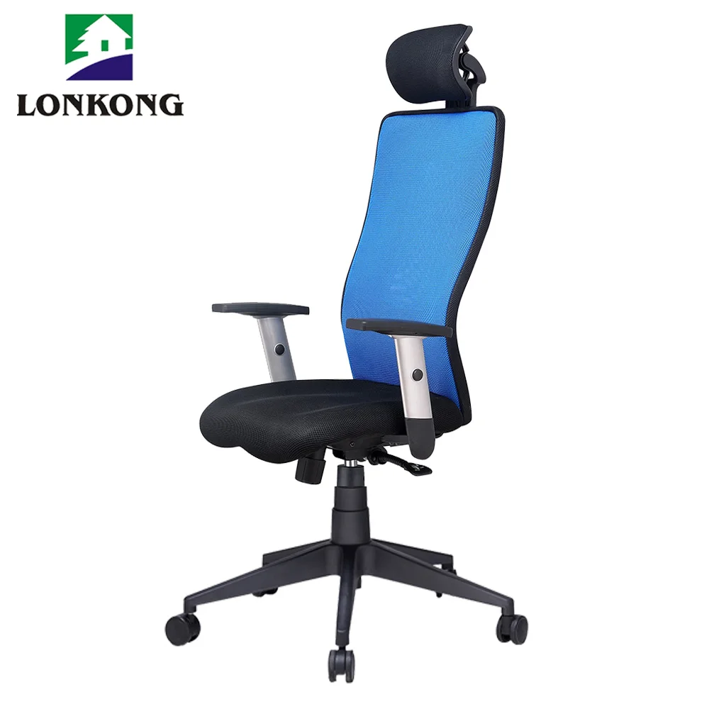 Fashion Sales Office Furniture Mesh Swivel Chairs Office With Arm Rest