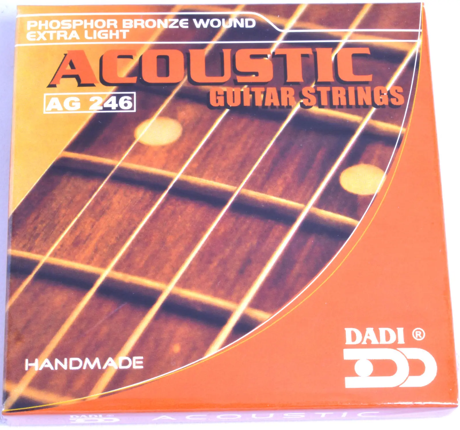 DADI Amazon wholesale various gauges ball end steel bronze wound string ACOUSTIC GUITAR STRINGS,custom service