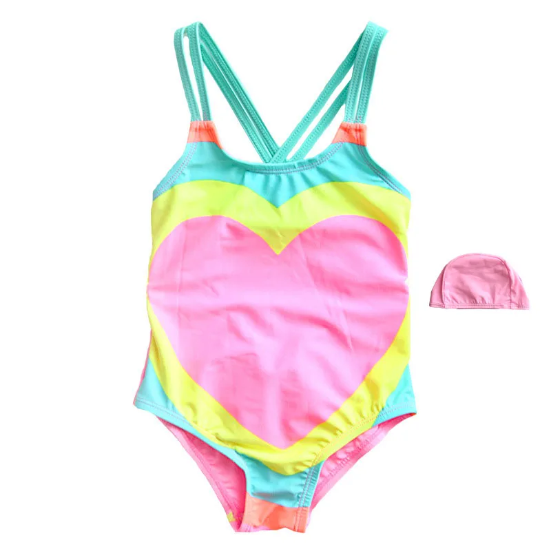 Hot Style Ins Kids Bathing Suit Cute Girl Photo Swimsuit Swimwear Board Shorts Fashion Beach Wear Kids