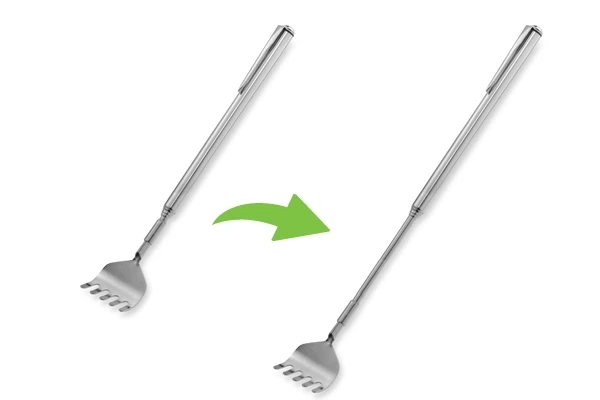
China wholesale pen shape extendable back scratcher telescopic backscratcher with pen clip 