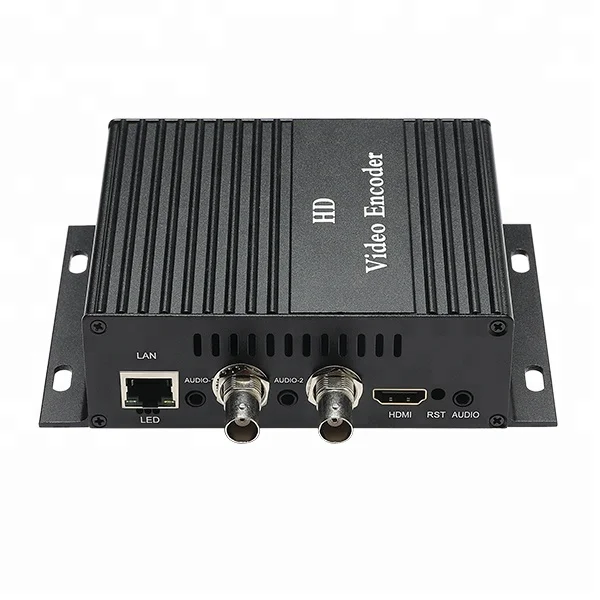 Haiwei H5112B H265 H264 AVC Encoder HDMI 2* CVBS Encoder 1080p HD iptv streaming h.264 live stream  IP encoder