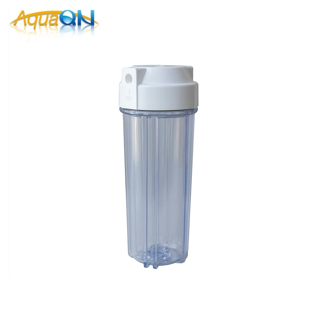 10 white water cartridge filter housing plastic RO