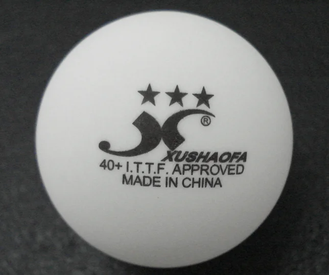 ITTF xushaofa пластиковые бесшовные 40 мм 1 звезда мяч для пинг-понга Мячи для настольного тенниса