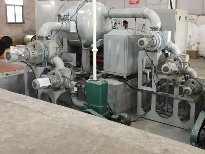 air blower roots vacuum pump roots pump for oil recycling system oil distilled oil distilled of Yuedong Metallizer Co.,Ltd.