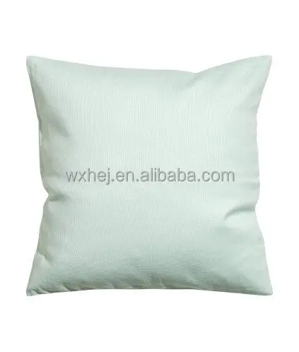 Factory Wholesale Solid Color Customize Size 100% Cotton Canvas Pillow Cover