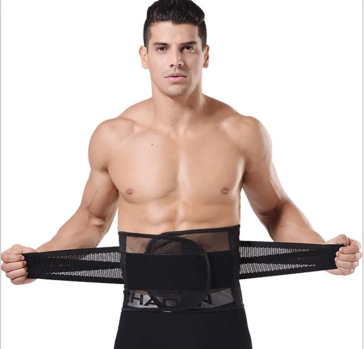 Spring and summer breathable Beer belly abdomen belt  for men