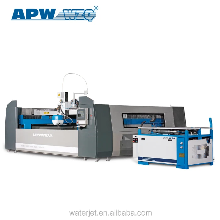 APW high pressure cnc 5-axis water jet/hot selling waterjet