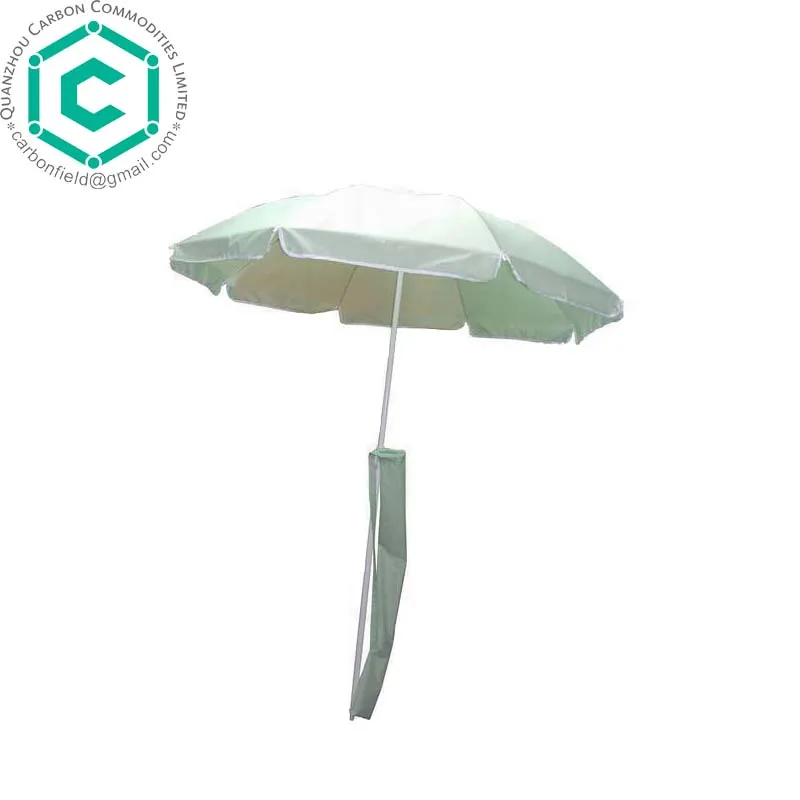 red beach umbrella for sun