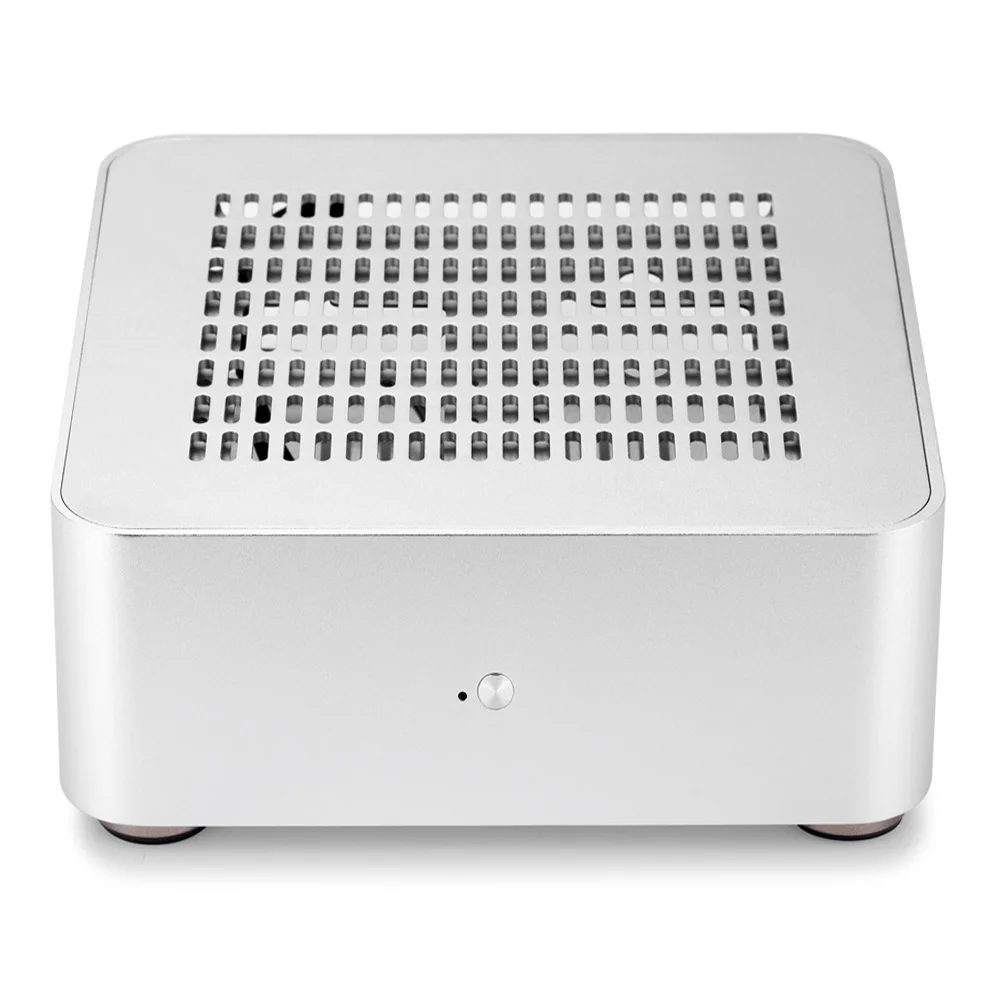 RGeek L80S USB 3.0 Mini PC Case Desktops Chassis Mini ITX Case with Top Cover Holes