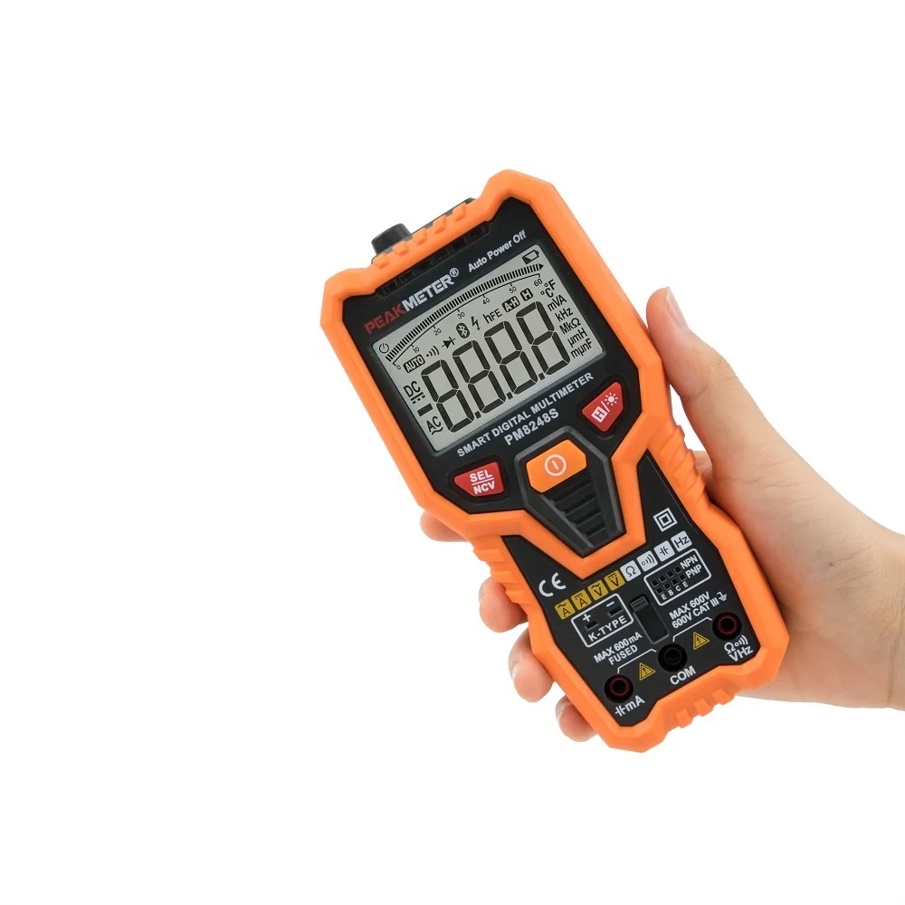 best digital multimeter PM8248S, smart digital multimeter PM8248S,wholes standard digital multimeter with back light