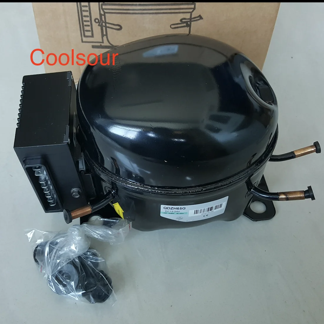 DC 12V Compressor, DC 24V compressor, R134A/R600A