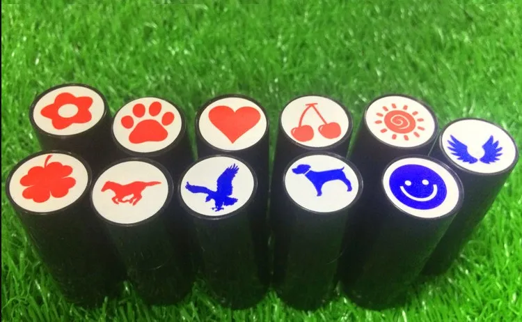 golf ball stamp for logo marker & golf ball logo stamper