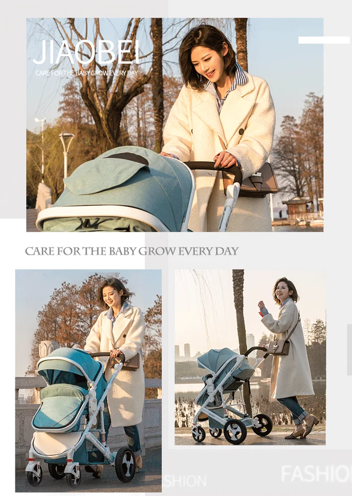 2 in 1 High Landscape Baby Stroller Type European Standard bebe babi 2 years babies bb toddler pousette stroler carrito