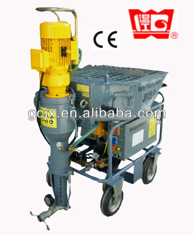
JP25 automatic wall mortar rendering spraying mixing machine 