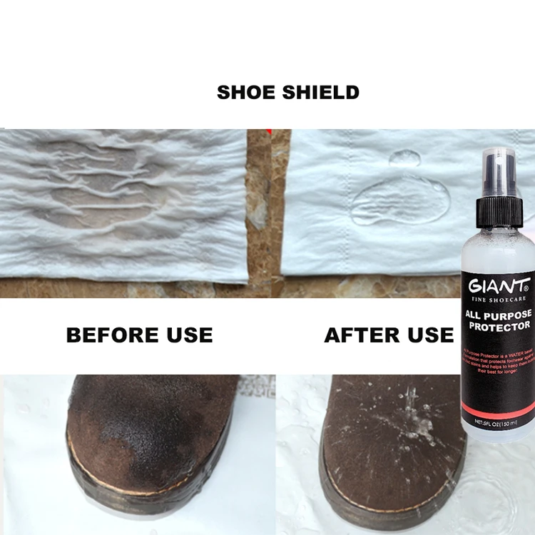 Natural shoe waterproof spray Suede shoe liquid cleaner spray nubuck clean spray shoe care products