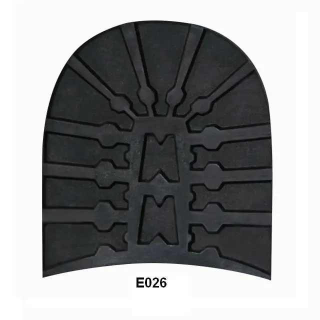 Rubber Heels E026,Shoe Repair Material. With Outstanding Non-slip Property.Resistance To Wear