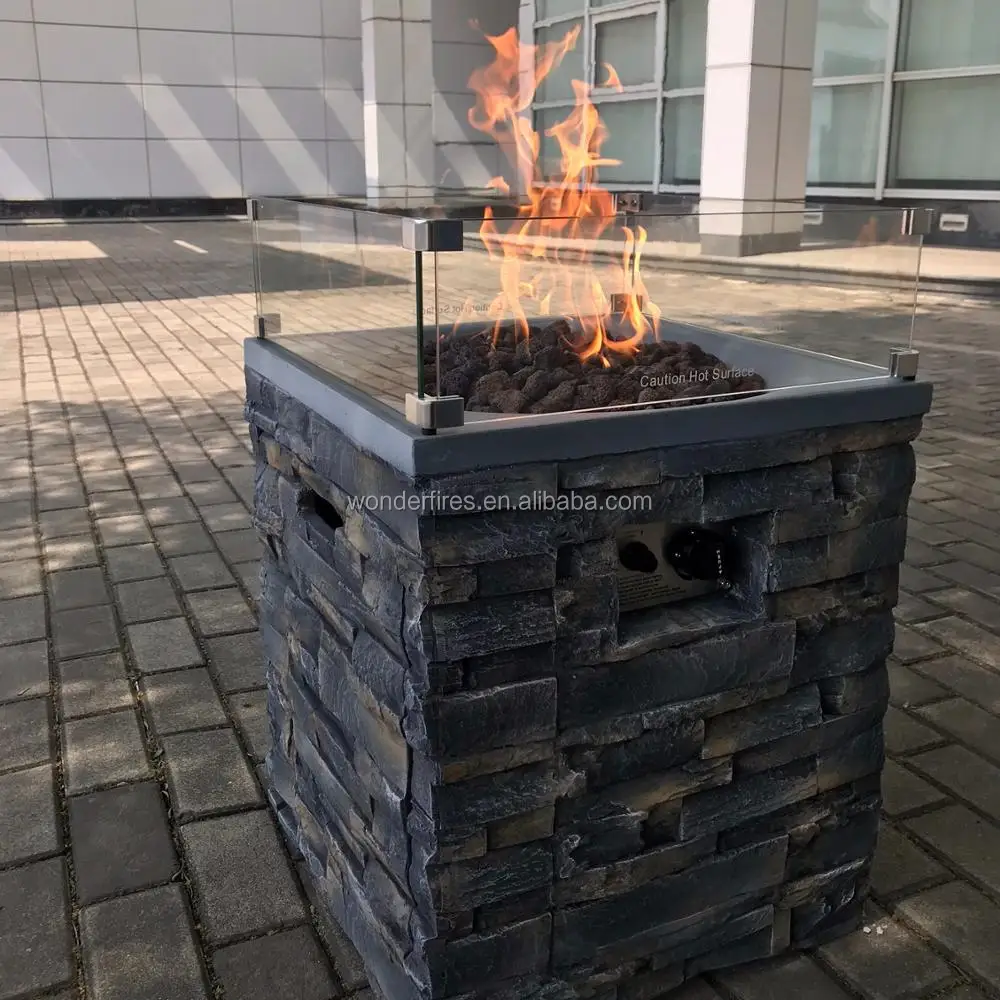 2019 Season High End MGO Outdoor Tile Fire Pit