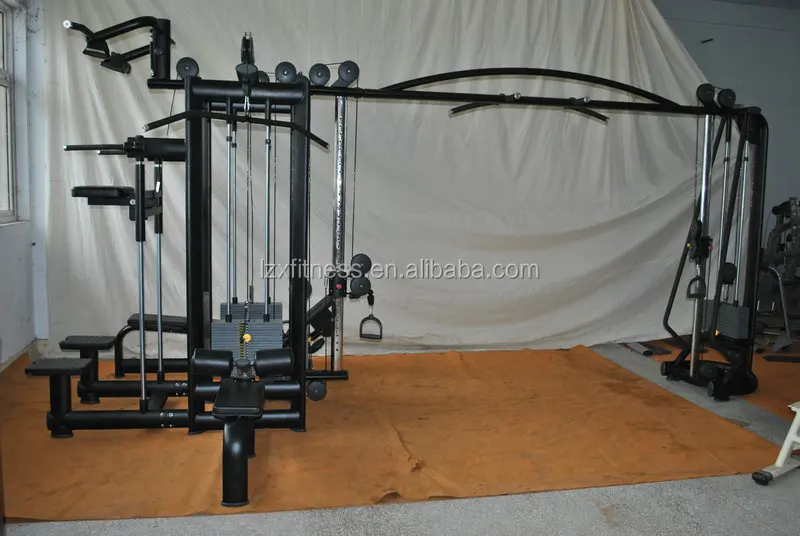 LZX-2042 Fitness equipment cable jungle & crossover /5 station
