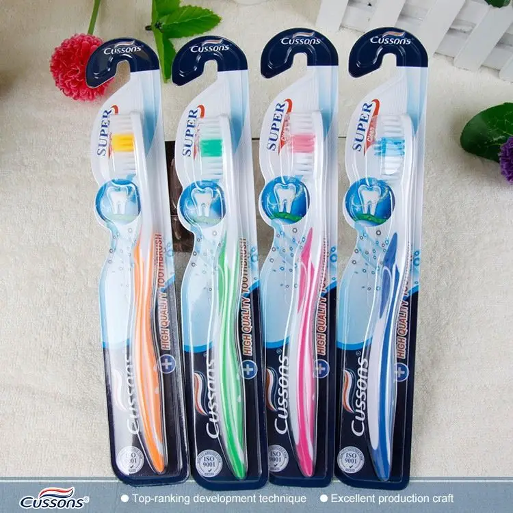 Customized logo promotion nylon dental soft bristle toothbrush importer