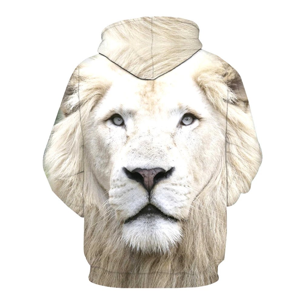 New galaxy hoodie 3d Lion printed hoodie custom fleece lined sweatshirt Polyester/Spandex pullover hoodies and sweatshirts