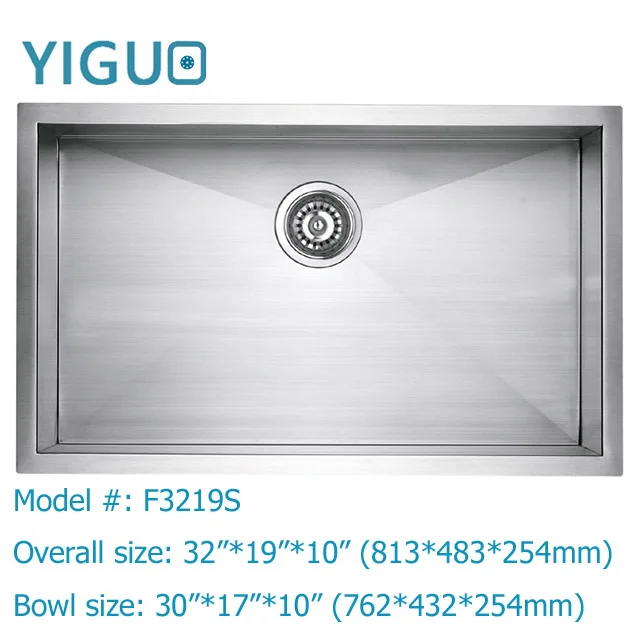 
Handmade kitchen sink, Apron sink 