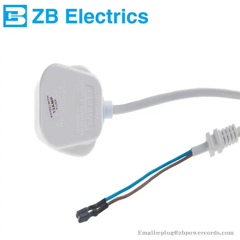 (kc-54)electric skillet power cord bs plug with iec c7