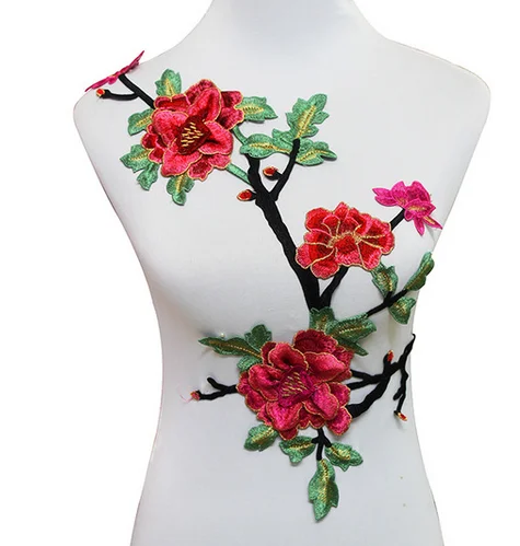 Flower Patch Embroidery Design, Small Flower Patches, Flower Embroidery Patch for Clothes
