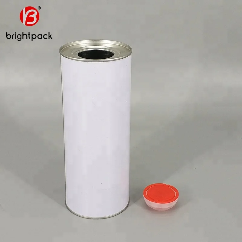 Metal Engine Oil Tins Customized Motor Oil Tinplate Cans