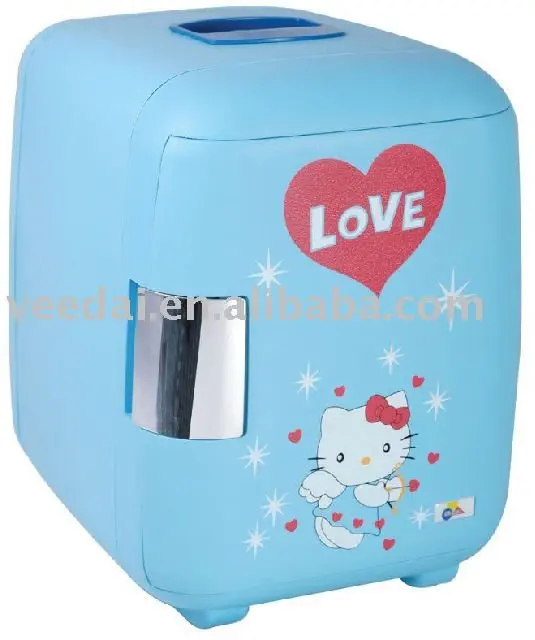 Practicaal 6L Portable Cold and Wrm Mini Fridge fridge coolers  portable fridges