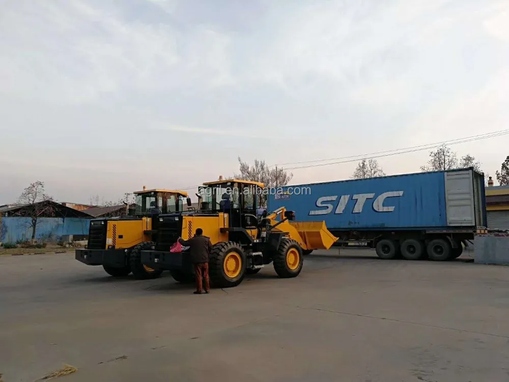 top quality hydraulic 5 ton wheel loader ZL50F zL956 with CE and cumminsengine joystick
